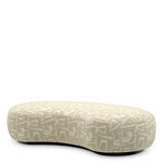 Bench Bjorn Davenport light grey | black base 52% polyester | 48% olefin Chairs & Sofas CMA0238