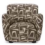 Chair Bixby Davenport dark brown | black feet 52% polyester | 48% olefin Chairs & Sofas CMA0255 3