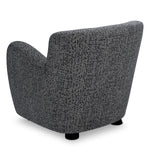Chair Bixby Montclair blue | black feet 67% polyester | 20% cotton | 13% rayon Chairs & Sofas CMA0256 4