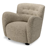 Chair Bixby Montclair warm grey | black feet 67% polyester | 20% cotton | 13% rayon Chairs & Sofas CMA0258