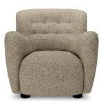 Chair Bixby Montclair warm grey | black feet 67% polyester | 20% cotton | 13% rayon Chairs & Sofas CMA0258 3