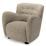 Chair Bixby Montclair warm grey | black feet 67% polyester | 20% cotton | 13% rayon Chairs & Sofas CMA0258 7