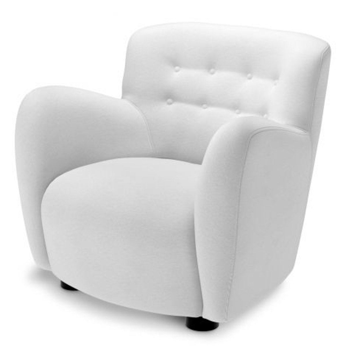 Chair Bixby - Muslin White