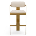 Bar Stool Donato - Muslin White