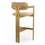 Bar Stool Donato - Muslin White