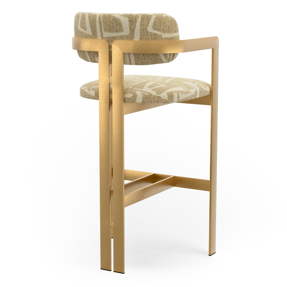 Bar Stool Donato - Muslin White