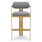 Bar Stool Donato - Muslin White