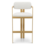 Bar Stool Donato - Muslin White