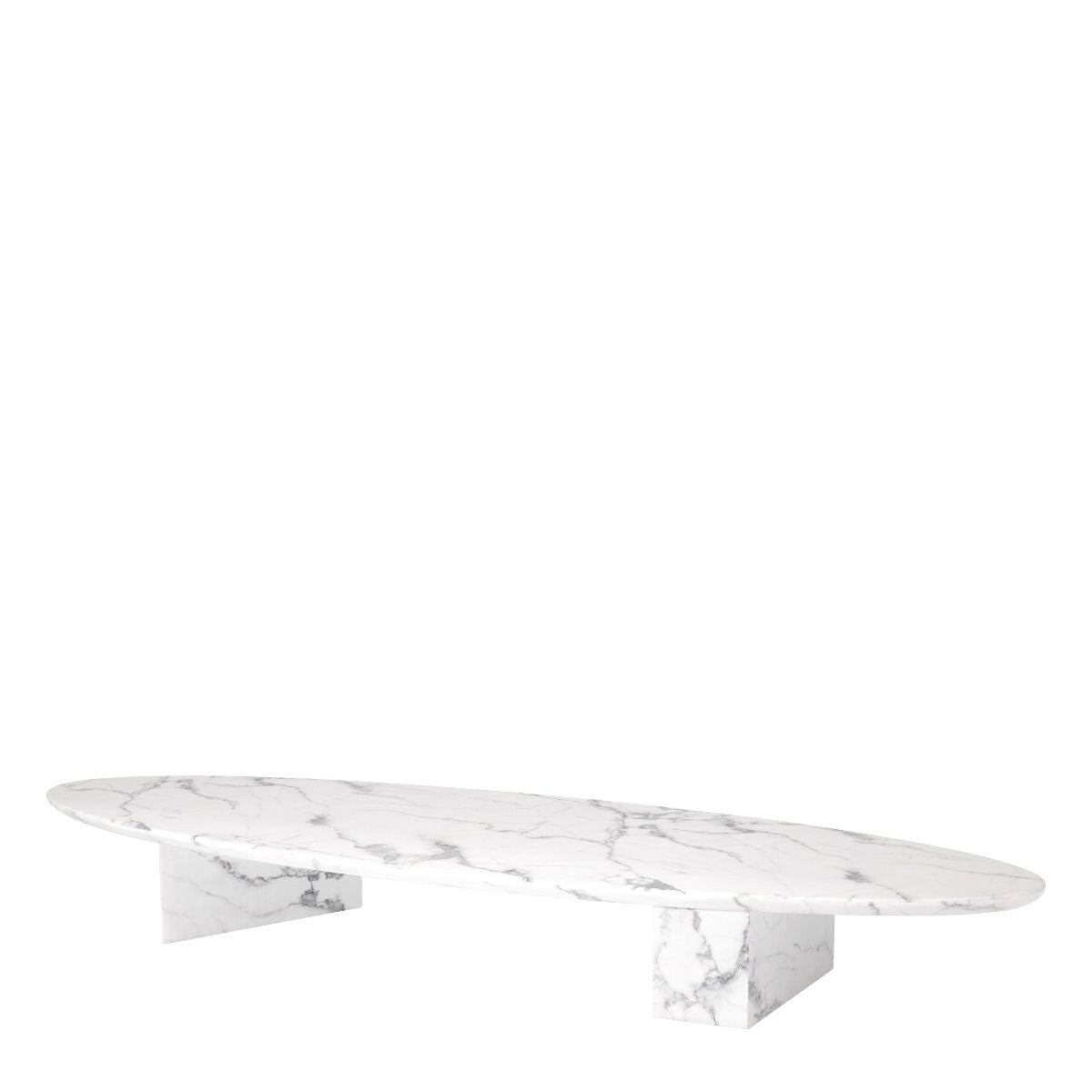 Eichholtz Coffee Table Aurore white faux marble, this chic coffee table will fit with any style and colour scheme.