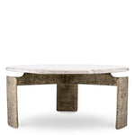 Eichholtz Coffee Table Bodega marble top that crowns this piece as the epitome of luxury furniture design. Coffee Table