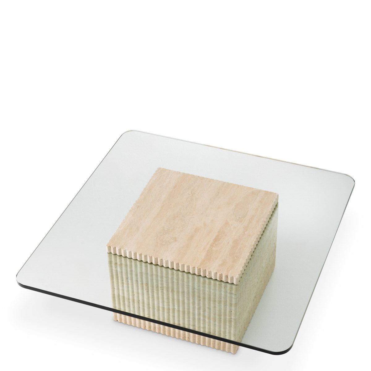 Eichholtz Coffee Table Brindisi achieving a sophisticated transparency that enriches any living space with a luxurious touch. Coffee Table