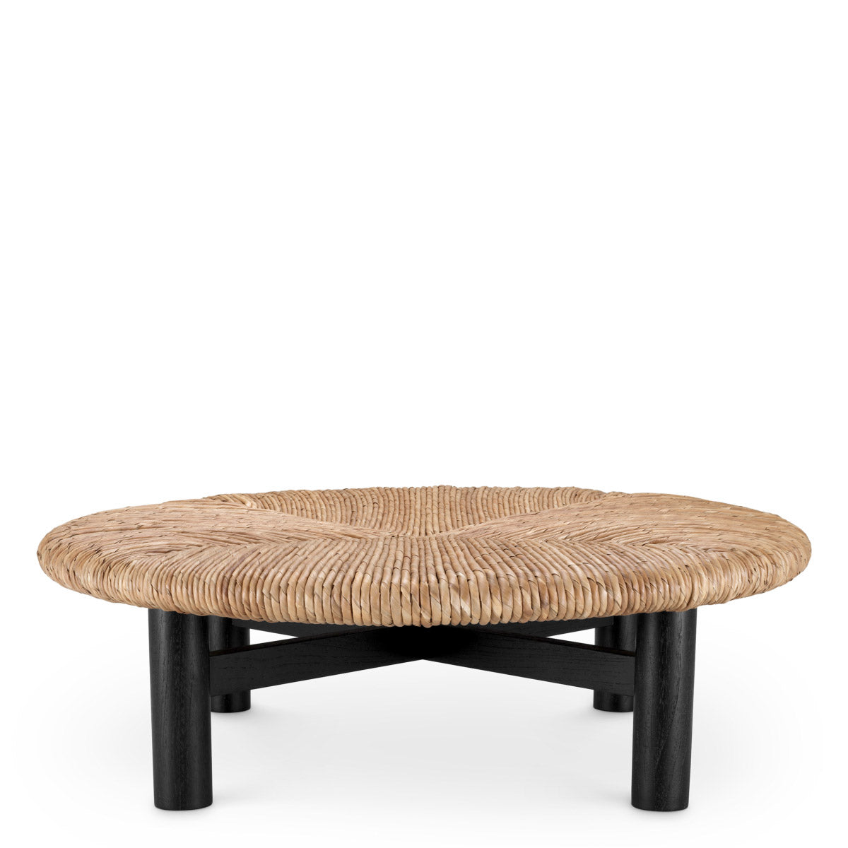 Eichholtz Coffee Table Costello feel of natural seagrass rush, this table is versatile as it is functional. The tabletop