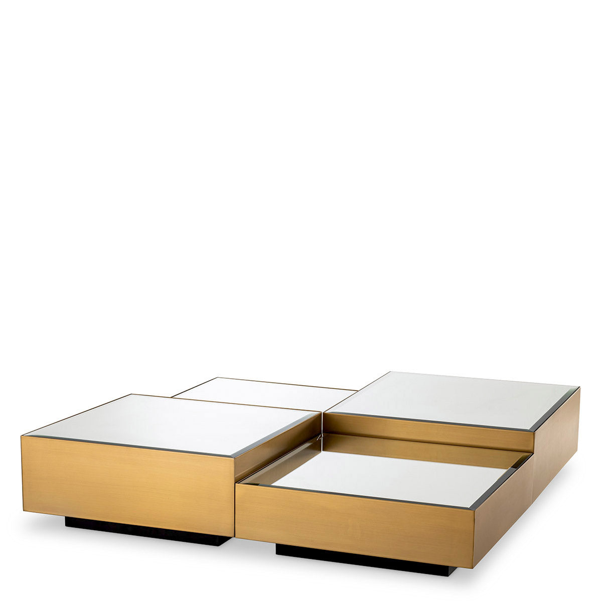 Eichholtz Coffee Table Esposito set of 4 Coffee Table Esposito gives any living area a fashionable feel thanks to its on-trend design.