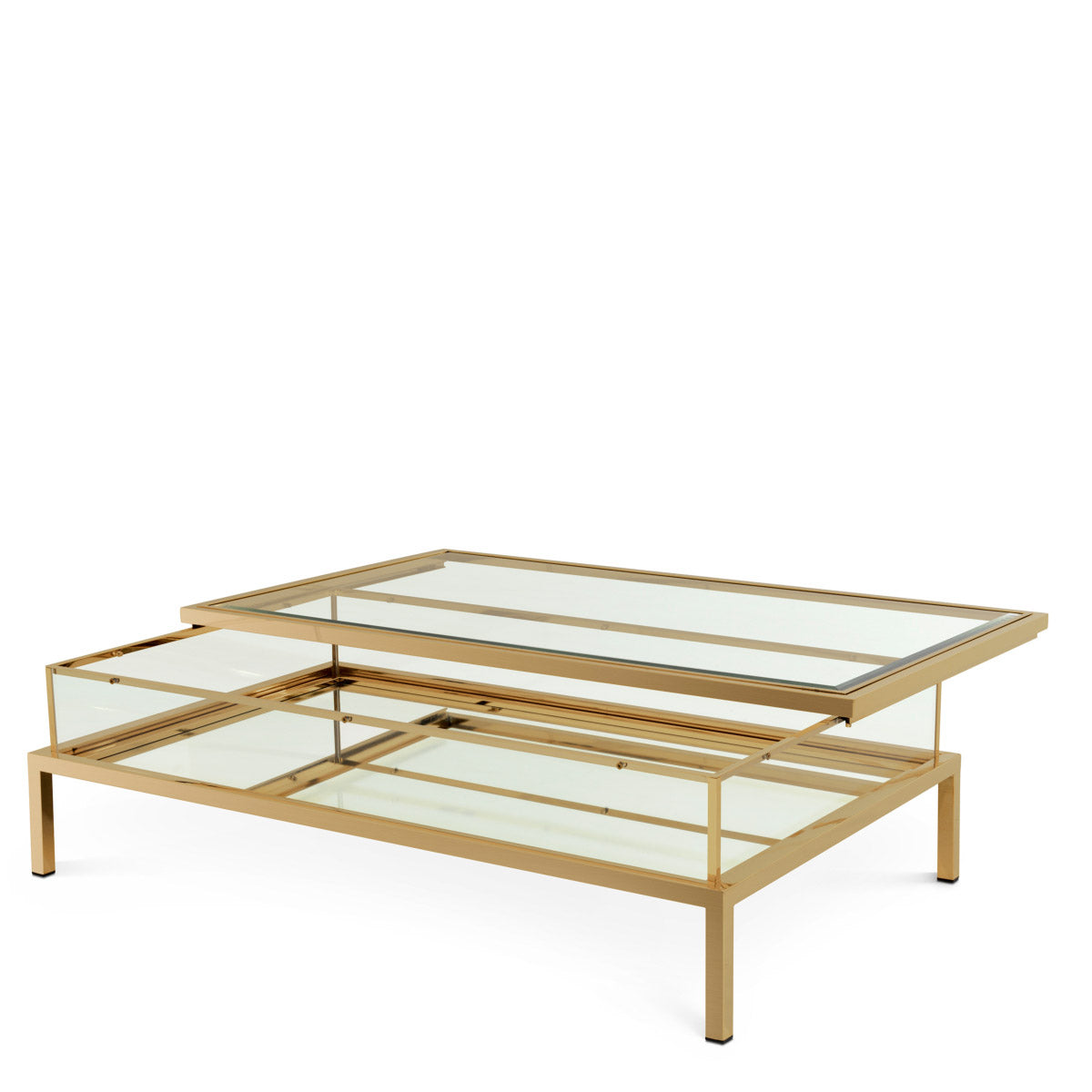 Eichholtz Coffee Table Harvey rectangular Display your collectables in style with the rectangular Harvey Coffee Table, the perfect table to