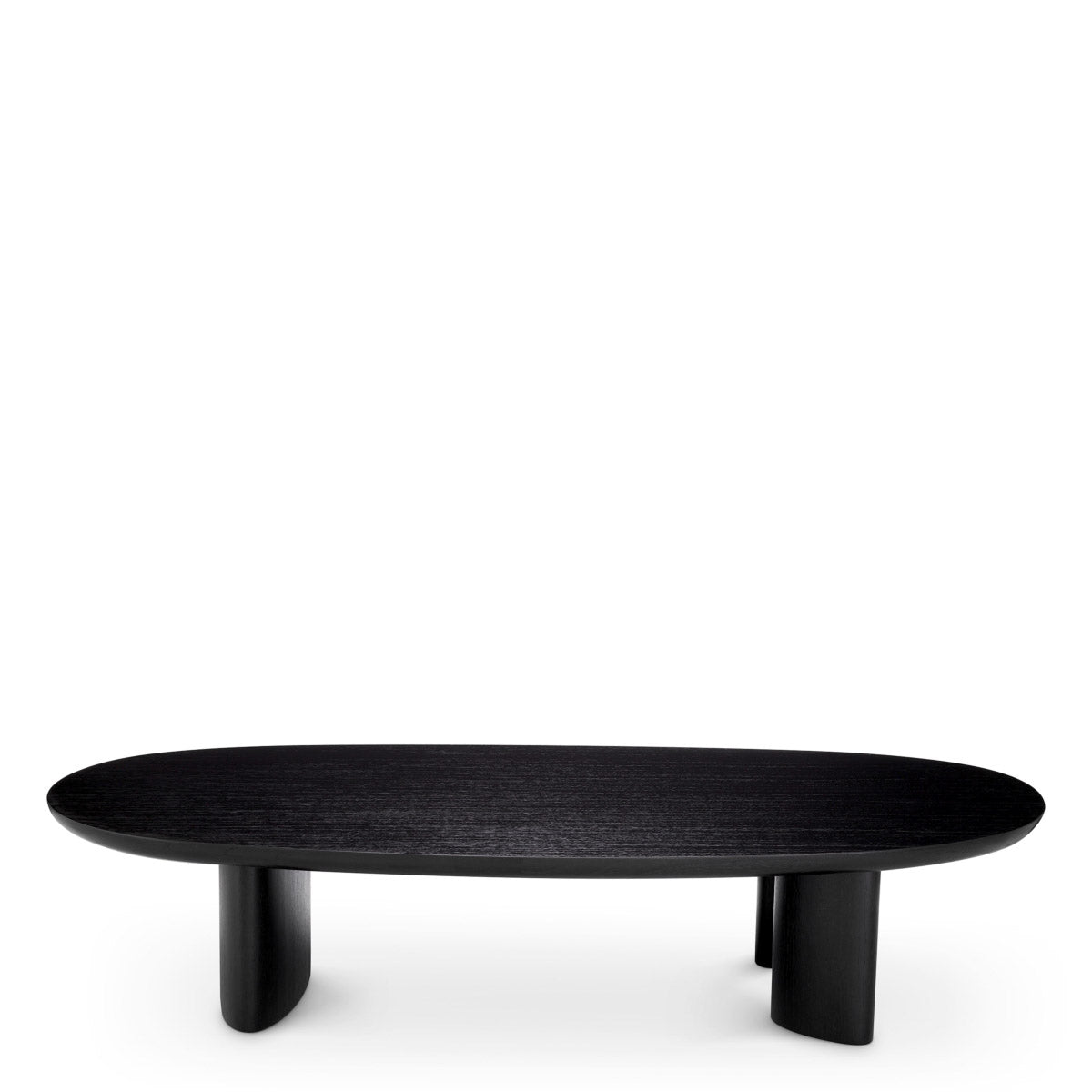 Eichholtz Coffee Table Lindner sleek and sophisticated look. Ellipse legs add a touch of elegance to the design. With