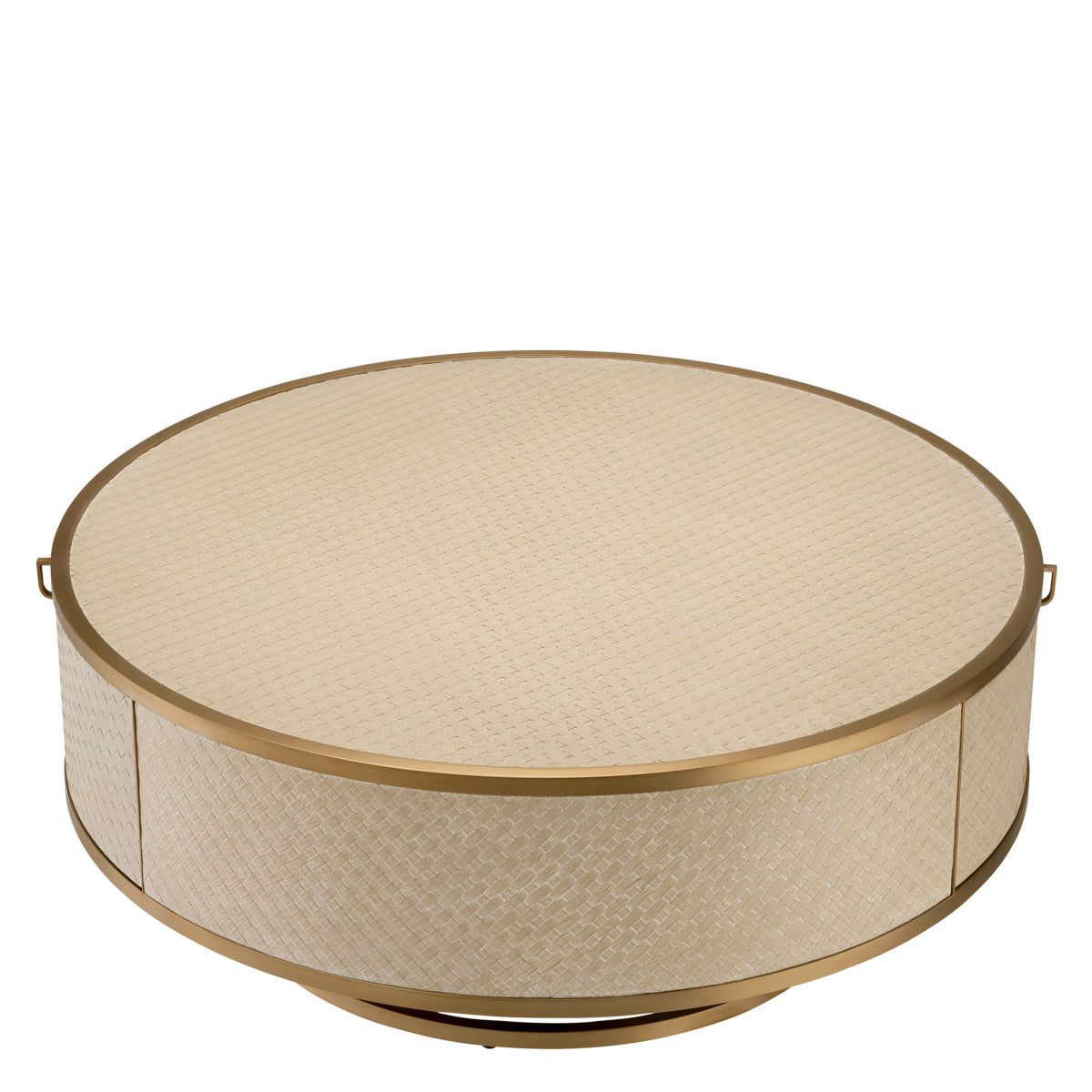 Eichholtz Coffee Table Napa Valley with stainless steel handles offer ample storage space. Coffee Table Napa Valley Crafted by Eichholtz