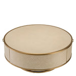 Eichholtz Coffee Table Napa Valley with stainless steel handles offer ample storage space. Coffee Table Napa Valley Crafted by Eichholtz