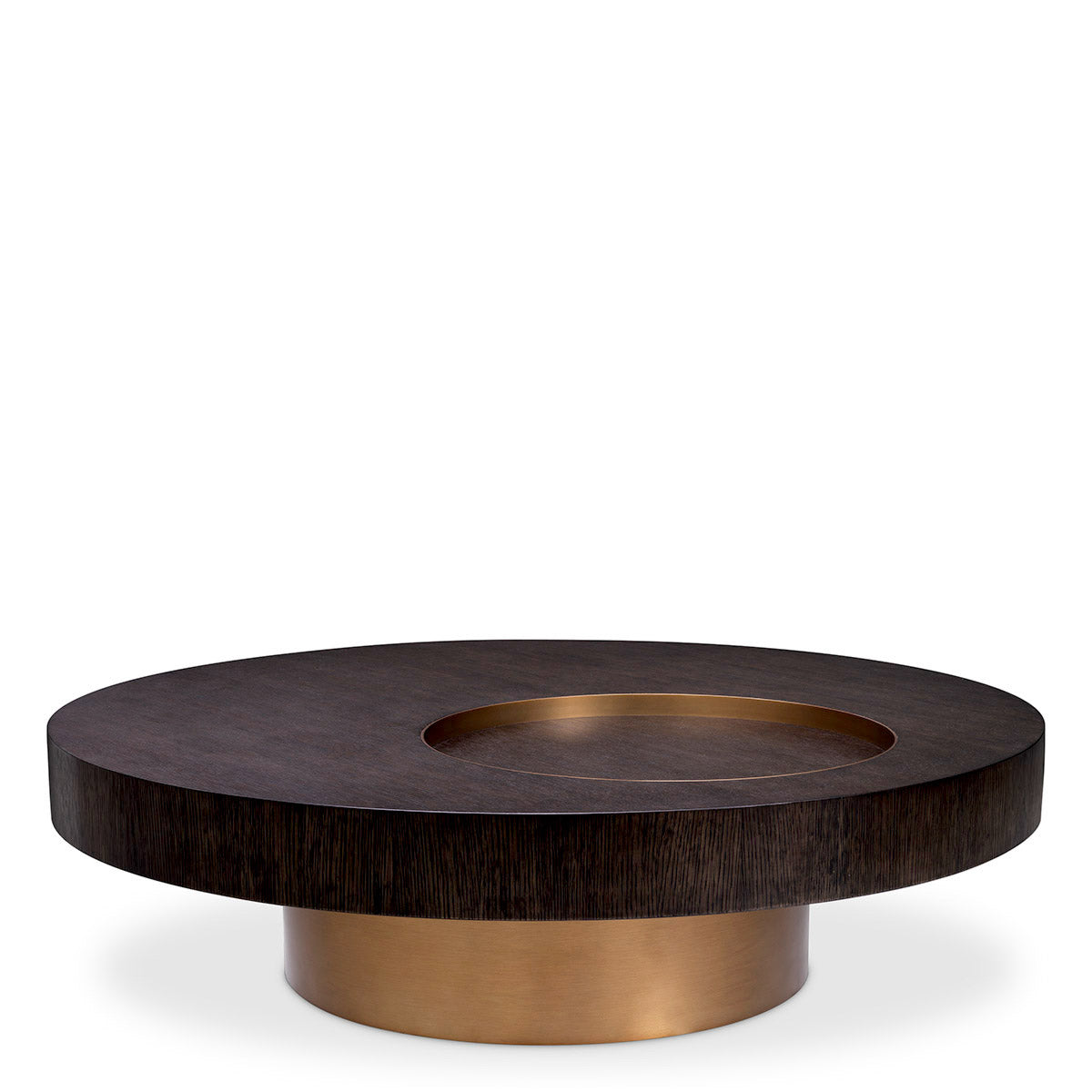 Eichholtz Coffee Table Otus round The Otus Round Coffee Table is a harmonious blend of timeless elegance and contemporary allure.