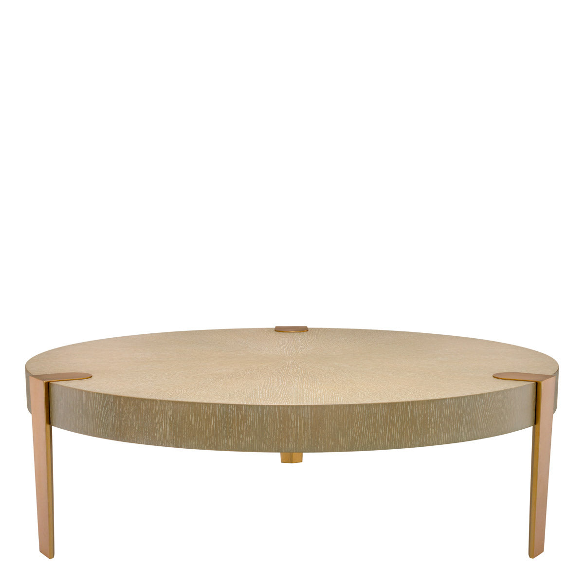Eichholtz Coffee Table Oxnard brass finish. Whether you are going for a retro or contemporary look, this stylish accent