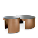 Eichholtz Coffee Table Piemonte set of 2 and elegant curves of these two nesting tables are perfectly complementary. With a mirrored tabl...