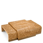 Eichholtz Coffee Table Quinton set of 3 and function in an irresistible harmony of modern luxury. Coffee Table Quinton set of 3