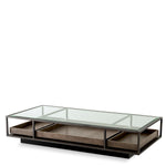 Eichholtz Coffee Table Roxton Coffee Table Roxton is a striking surface for display. The bottom of its bronze finish