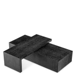 Eichholtz Coffee Table Salento set of 2 an innovative rotating top. This exquisite piece invites a contemporary aesthetic to your room, with