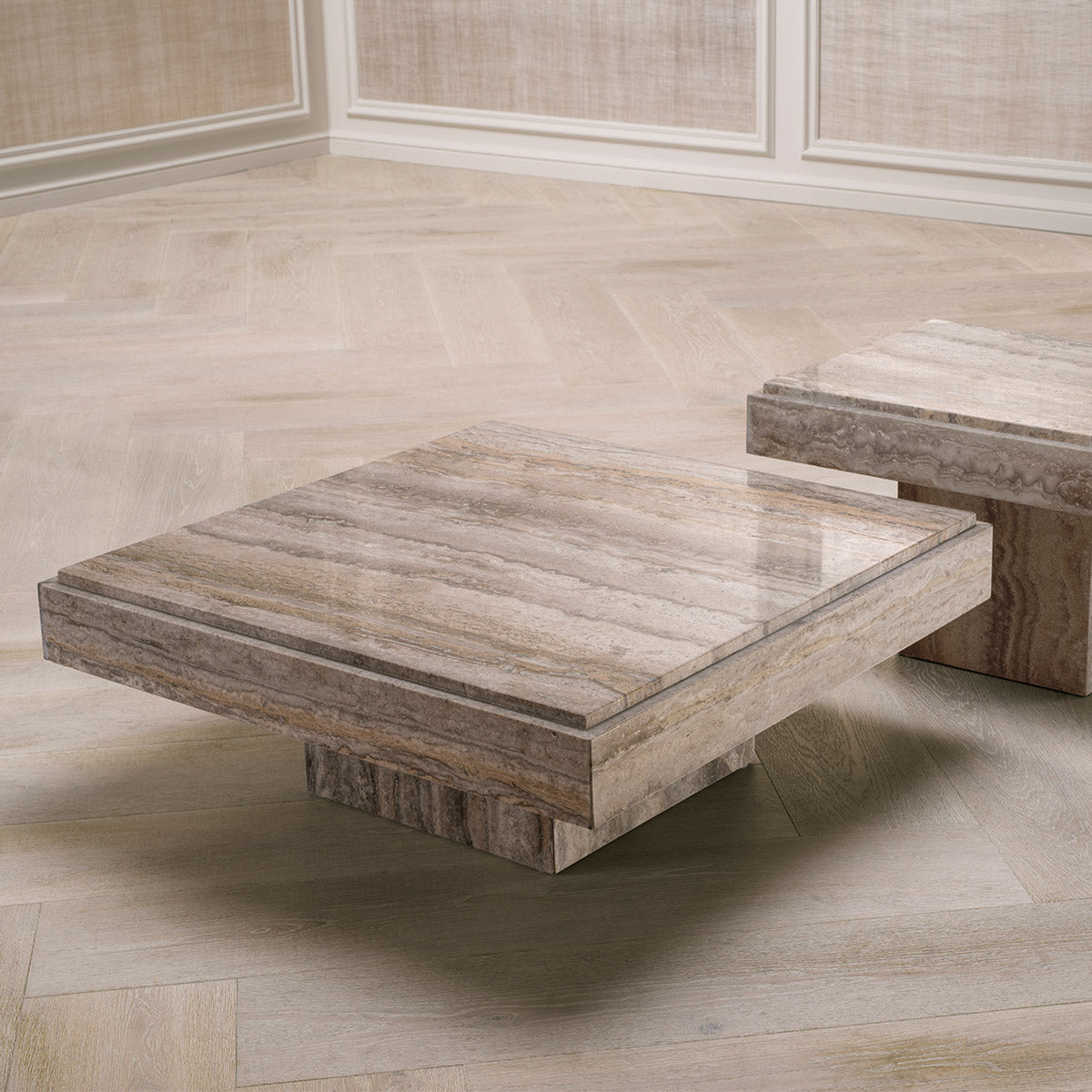 Eichholtz Coffee Table Sartoria hue exudes timeless elegance, while unique variations in color and texture ensure each piece is