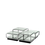 Eichholtz Coffee Table Tortona set of 4 Create a fantastic focal point in your lounge with the alluring set of 4 Tortona