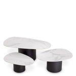 Eichholtz Coffee Table Zane set of 3 Coffee Table Zane is a versatile and functional 3-piece set. Each piece has a pebble-shaped