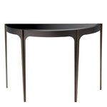 Eichholtz Console Table Artemisa with its elegant frame in a bronze finish. The interior curves of the frame are