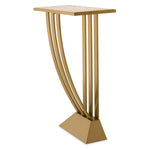 Eichholtz Console Table Beau Deco a touch of elegance to any space. The travertine top enhances its luxurious appeal, providing