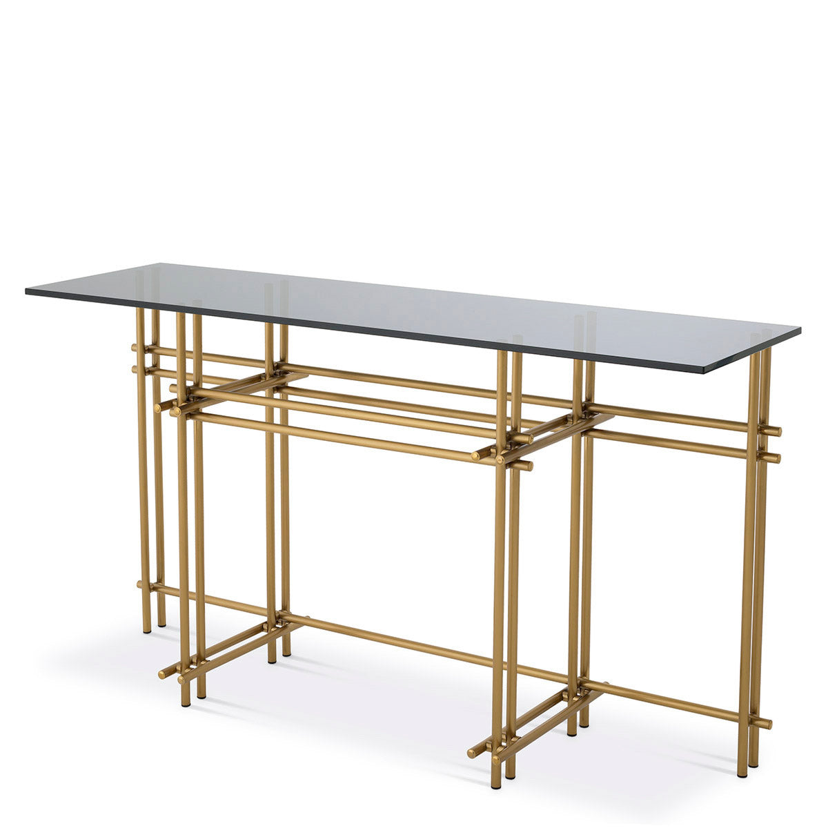 Eichholtz Console Table Quinn High style is at the beating heart of the enchanting Quinn console table. Warm brushed