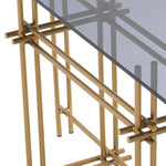 Eichholtz Console Table Quinn a statement in any luxury interior. Dimensions W 51.5" D 14.5" H 28.5" Expertly made