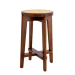 Eichholtz Counter Stool Dareau Unobtrusive but elegant, the minimalist Dareau Counter Stool features a sturdy construction of solid wood