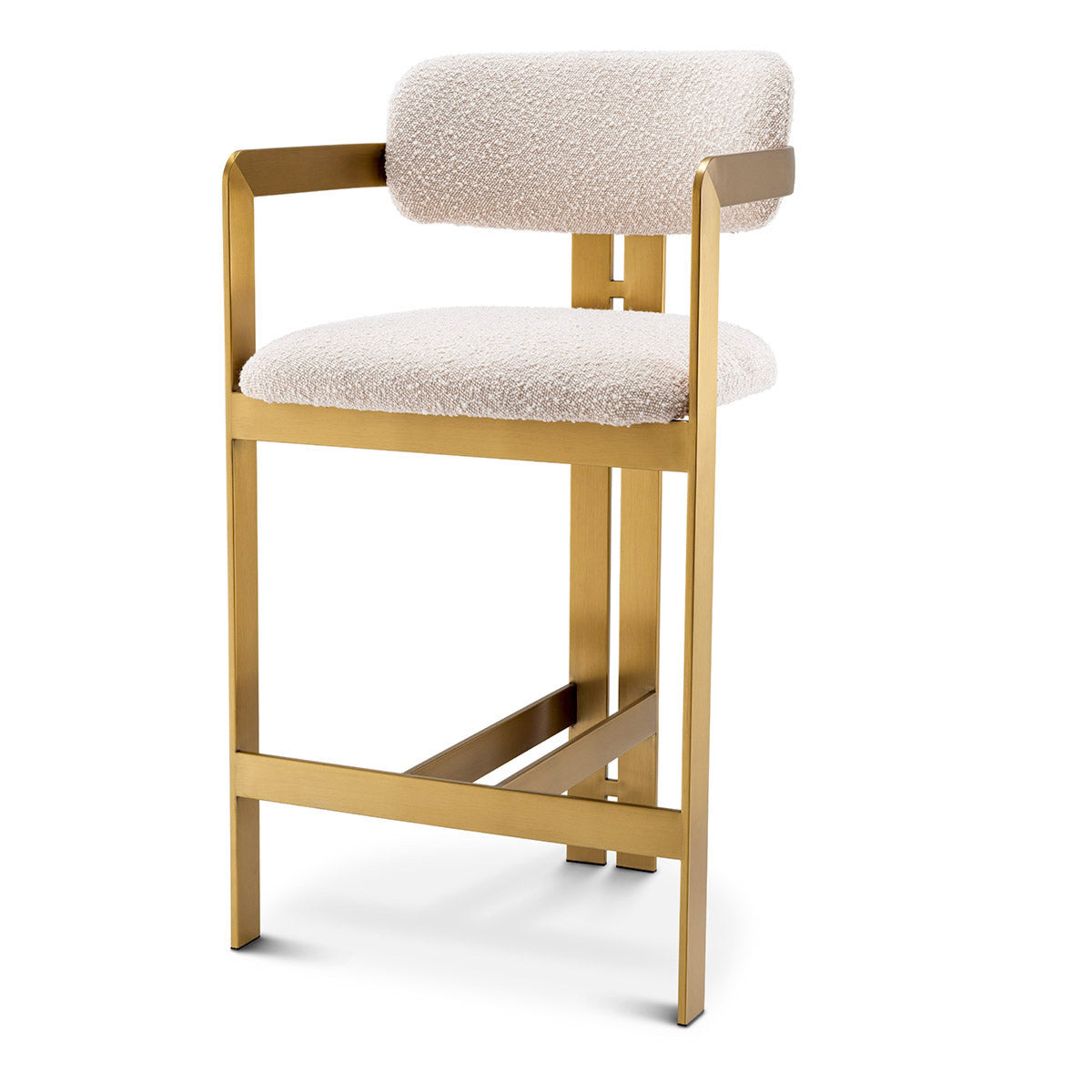 Eichholtz Counter Stool Donato Inviting and refined with a hint of retro design, the Donato Counter Stool will add