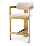 Eichholtz Counter Stool Donato Inviting and refined with a hint of retro design, the Donato Counter Stool will add