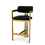Eichholtz Counter Stool Donato Inviting and refined with a hint of retro design, the Donato Counter Stool will add