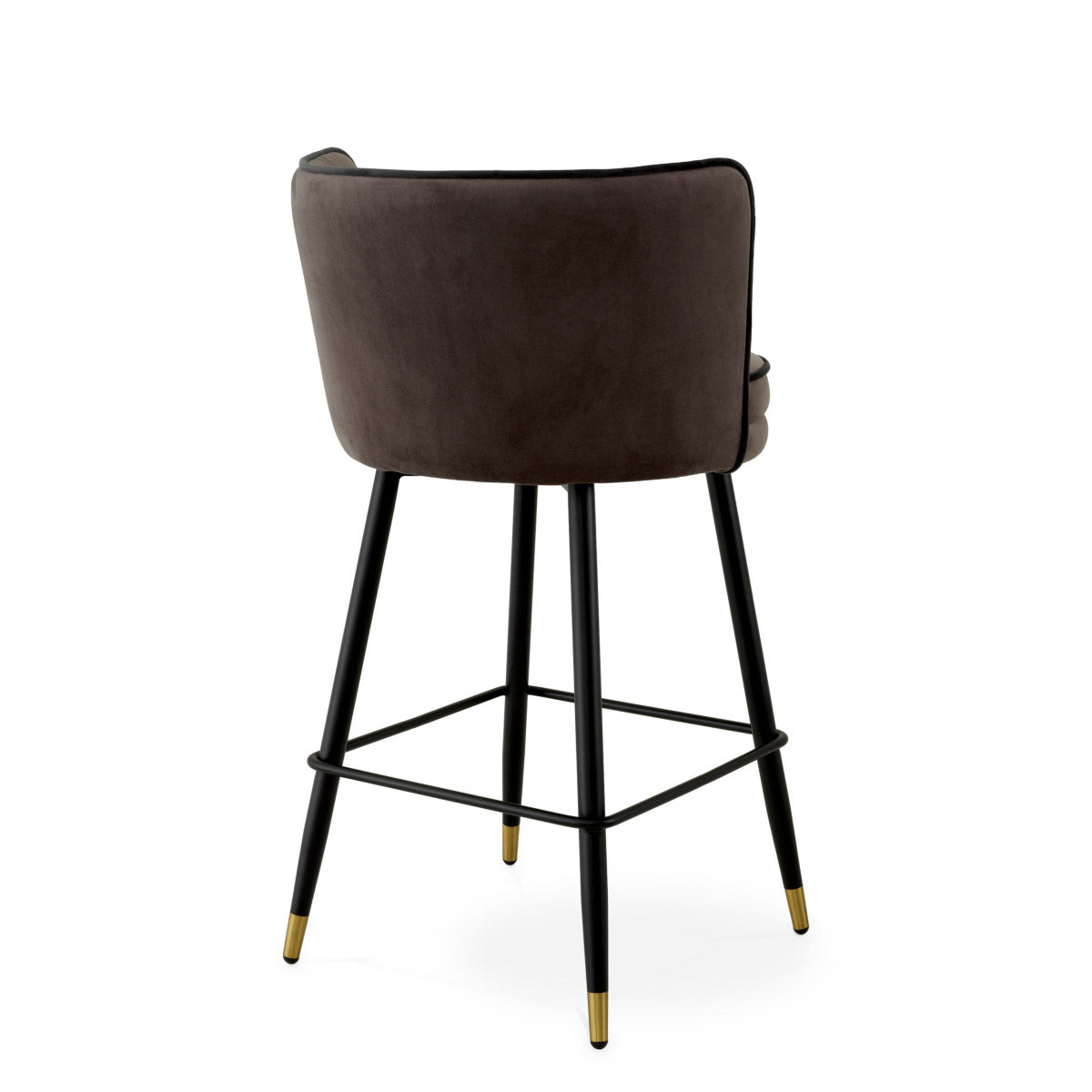 Eichholtz Counter Stool Grenada enhances any space, from the upscale kitchen to the posh bar area. Crafted for those
