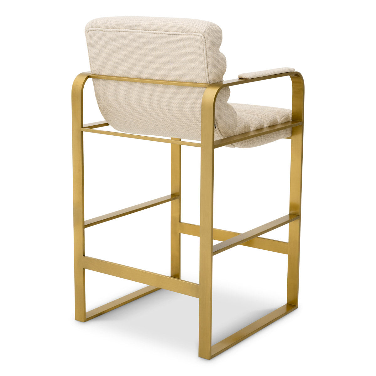 Eichholtz Counter Stool Olsen statement in any luxury interior. Dimensions W 21.0" D 22.5" H 38.0" Expertly made for
