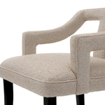 Eichholtz Counter Stool Roumier opulence of a French armchair from 1788 in The Met collection. The original was one