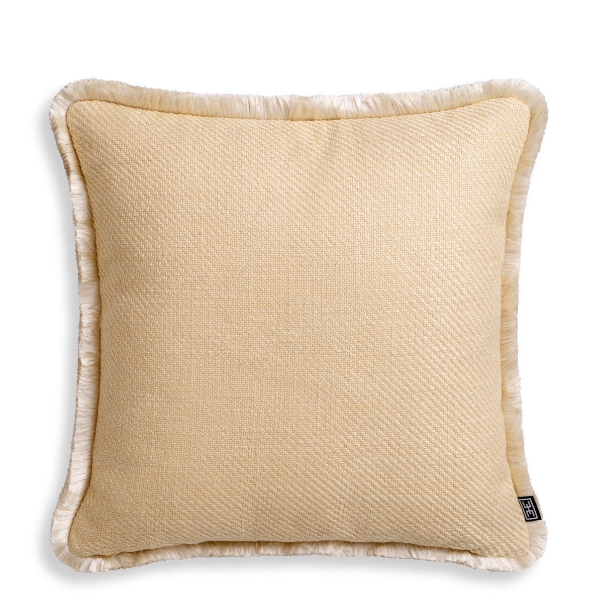 Eichholtz Cushion Cancan S Experience opulence with the Cancan scatter cushion. Embracing a rich amber hue, its delicate beige