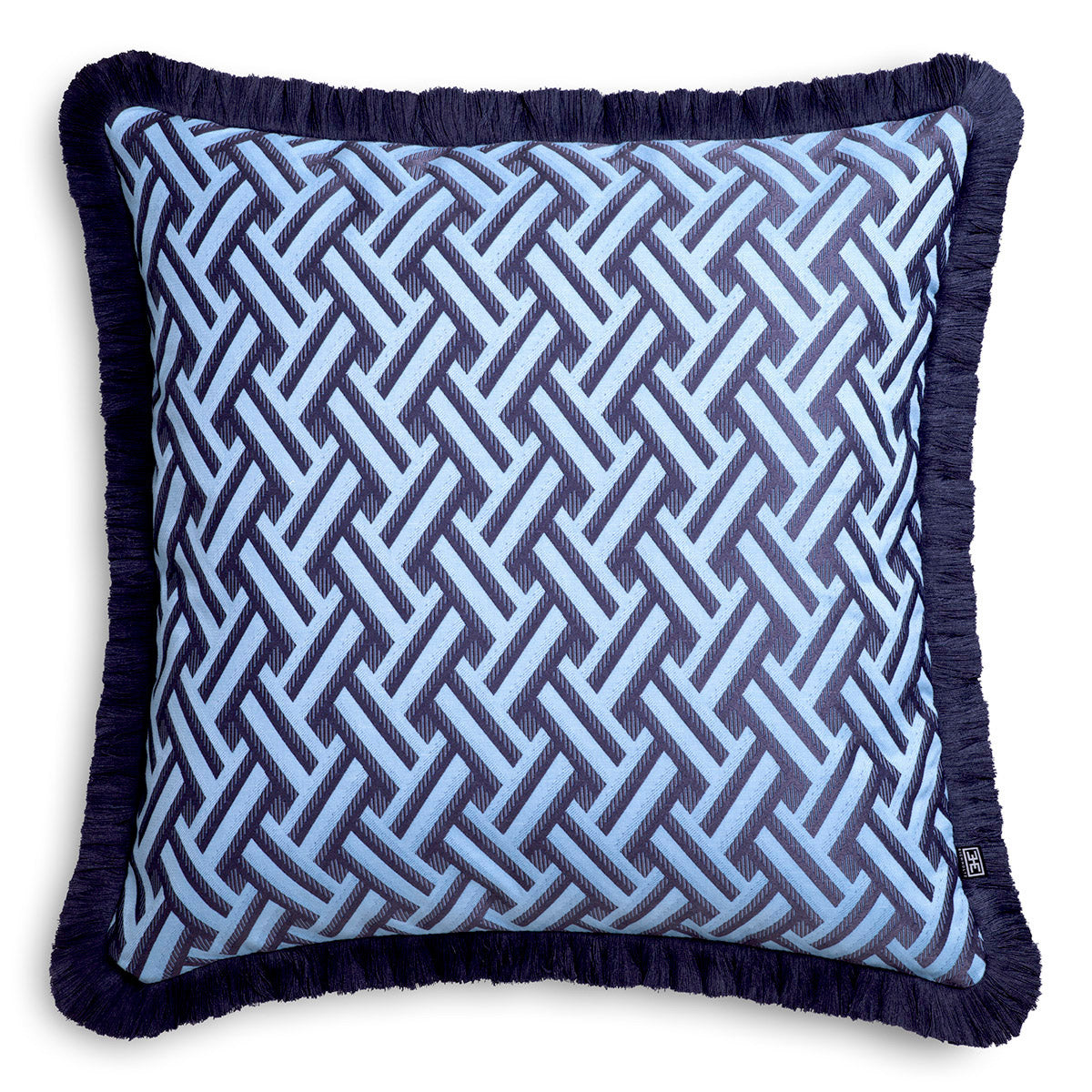 Eichholtz Cushion Doris L Experience the fusion of luxury and tropical charm with Eichholtz's Cushion Doris L blue. This