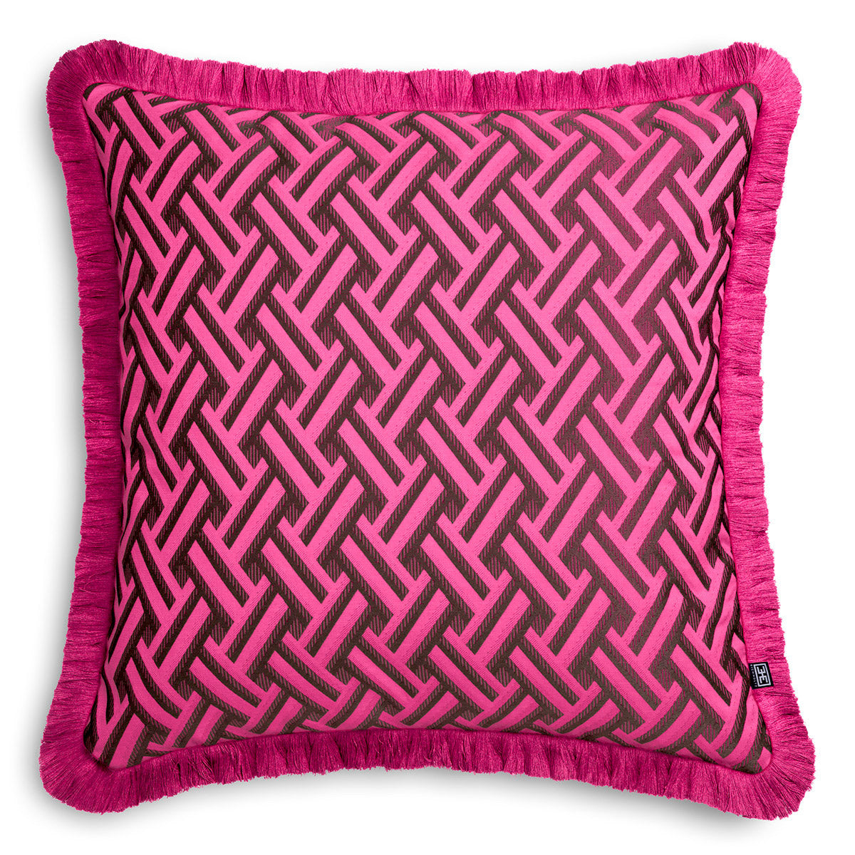 Eichholtz Cushion Doris L Experience the fusion of luxury and tropical charm with Eichholtz's Cushion Doris L pink. This