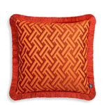 Eichholtz Cushion Doris S Experience the fusion of luxury and tropical charm with Eichholtz's Cushion Doris S orange. This