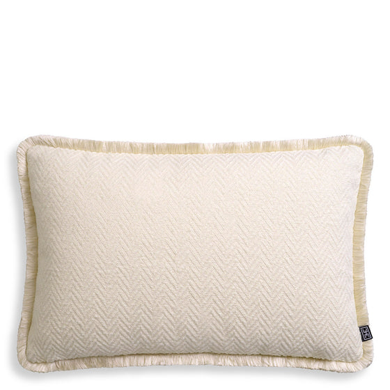 Eichholtz Cushion Kauai rectangular The opulent Kauai scatter cushion is a symphony of luxury and sophistication. Adorned with a
