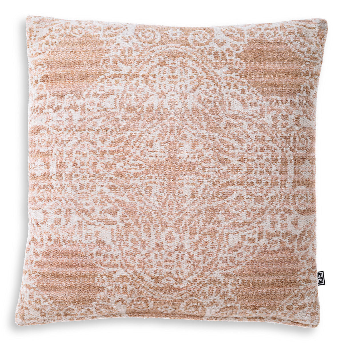 Eichholtz Cushion Serene Elevate your living space with the Cushion Serene orange ivory. This exclusive Eichholtz accessory, features