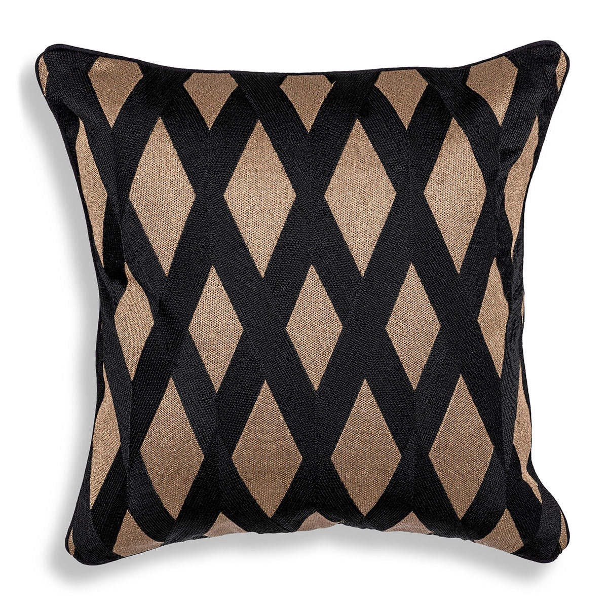 Eichholtz Cushion Splender square Dress up your sofa or bed with the square Splender Pillow. Perfectly at home in