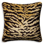 Eichholtz Cushion Tigris L Indulge your senses with the Tigris Cushion in sumptuous brown. Crafted from a plush fabric,