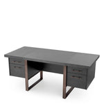 Eichholtz Desk Canova veneer. Desk Canova Crafted by Eichholtz this desk pairs refined design with elevated materials for